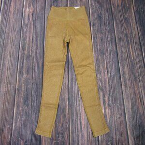 Aerie Offline NEW NWT Womens Small Marigold Yellow High Rise Leggings